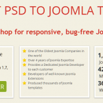PSD to Joomla